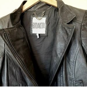 B.B. Dakota Moto Military Jacket